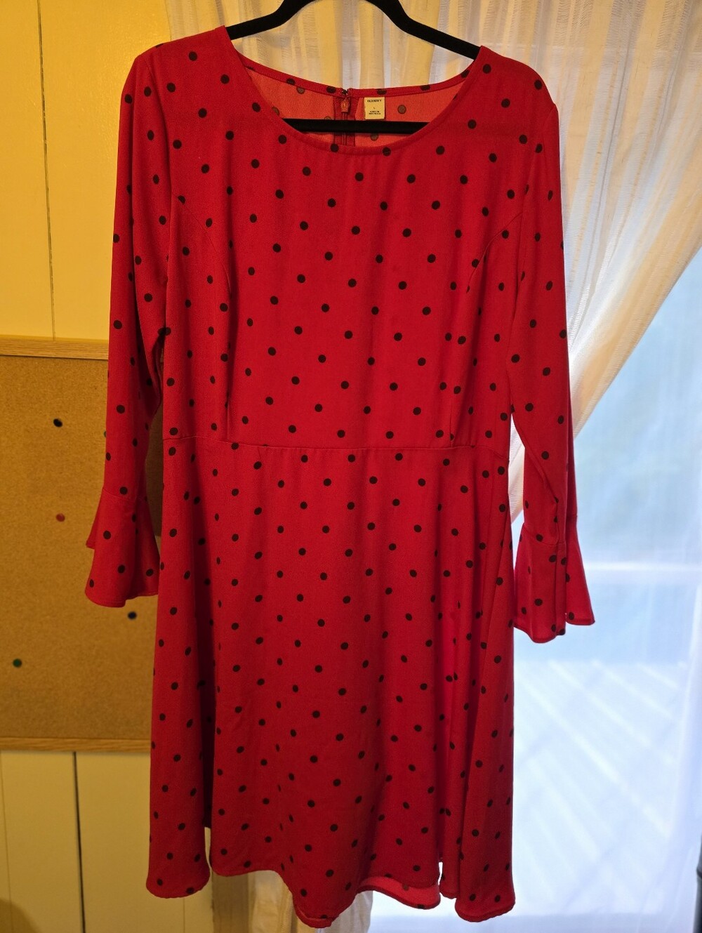 Old Navy Red Polka Dot Dress